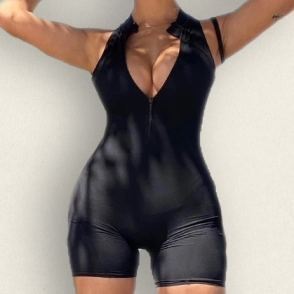 Sports/Lounge Romper - Picture 1 of 5